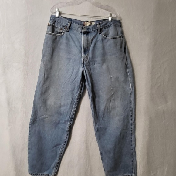 Levis 560 Jeans Mens 36x30 Blue Comfort Fit Denim Baggy Relaxed Tapered Y2k - Picture 1 of 16